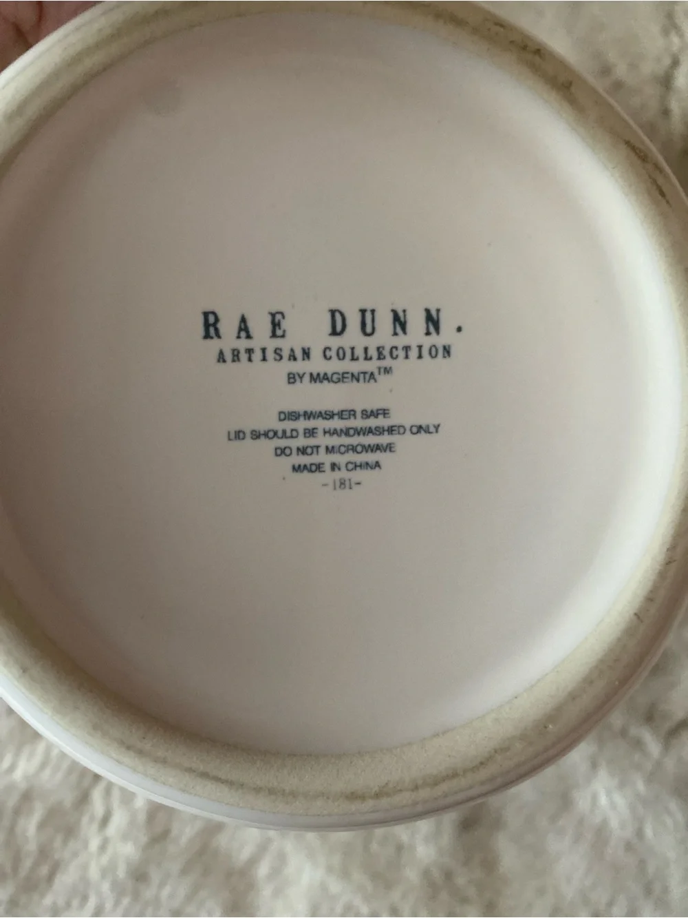 Rae Dunn set of 2 “USA” canisters